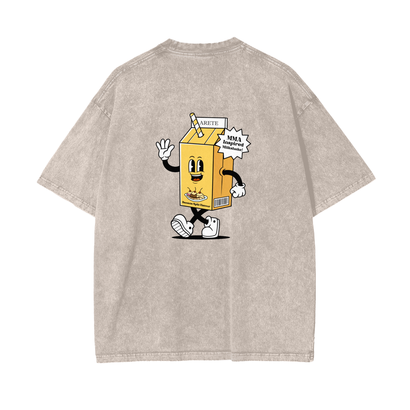 Banana Split Milkshake T-shirt - ARETE