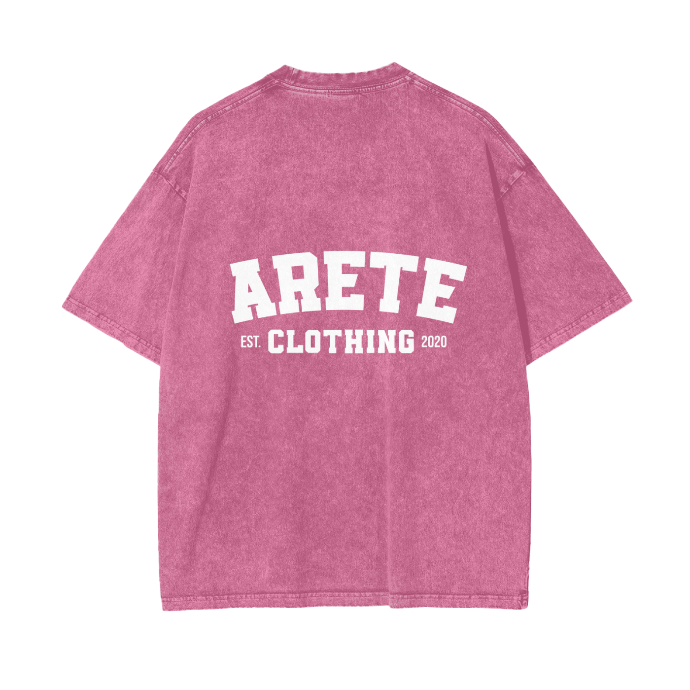 ARETE Classic White Text t-shirt - ARETE