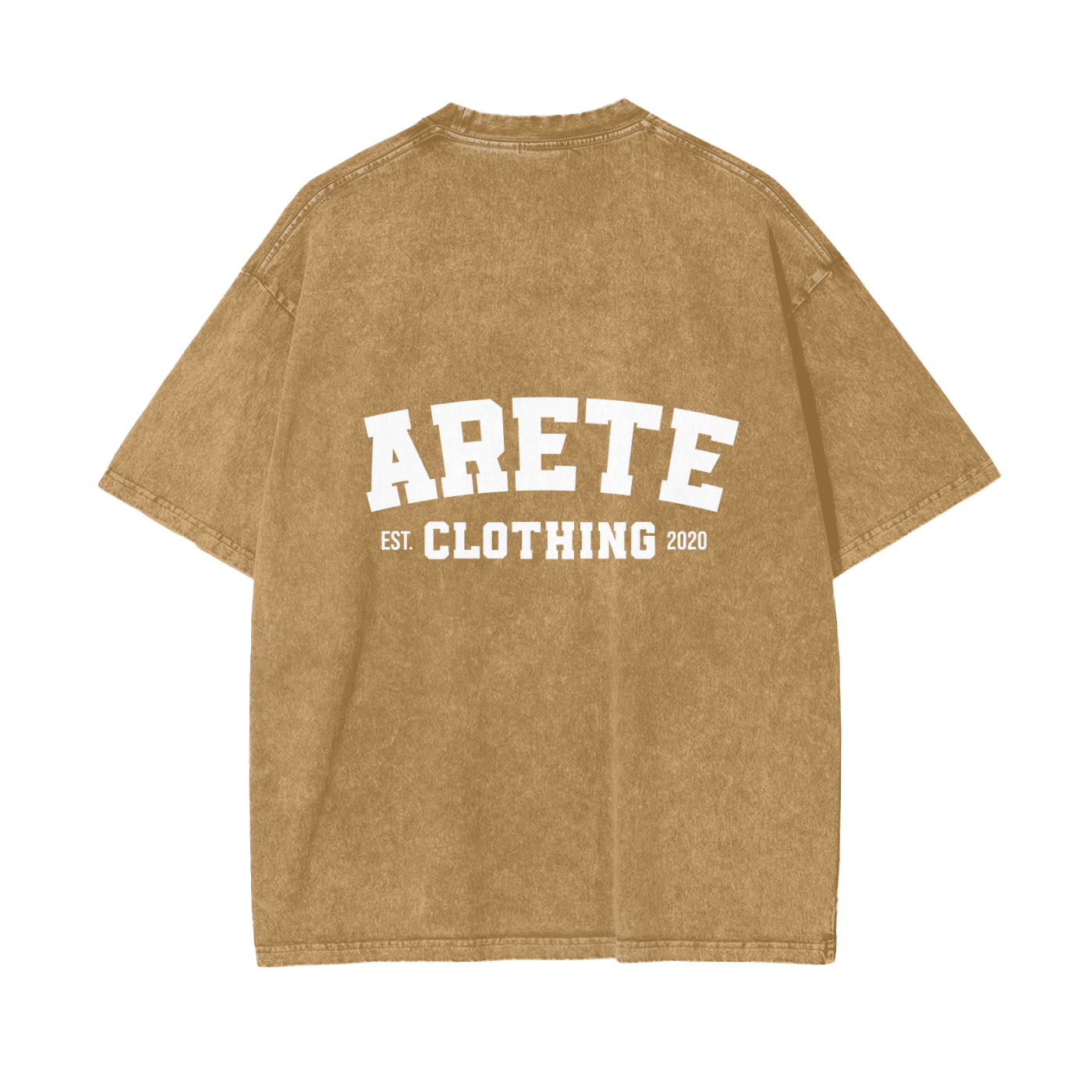 ARETE Classic White Text t-shirt - ARETE