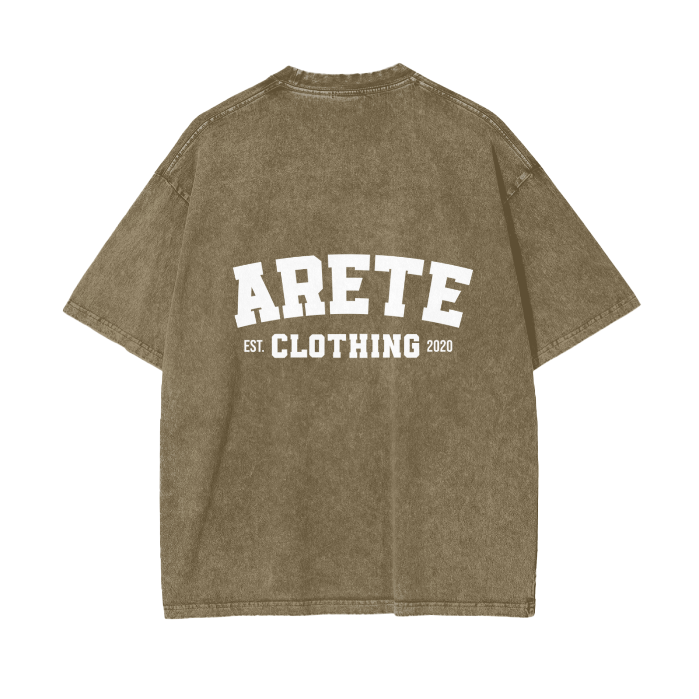 ARETE Classic White Text t-shirt - ARETE