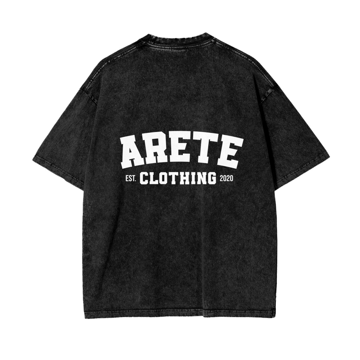 ARETE Classic White Text t-shirt - ARETE