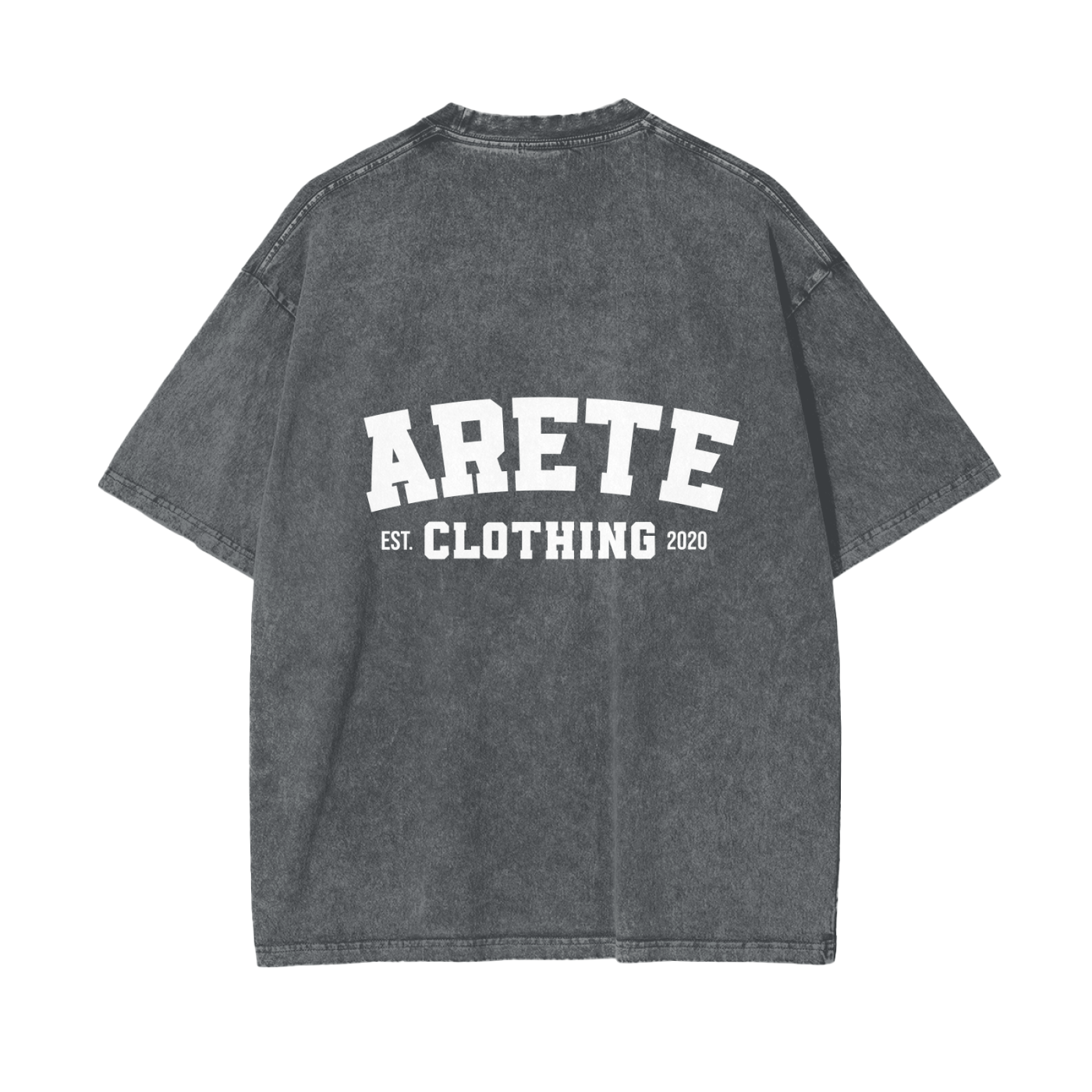 ARETE Classic White Text t-shirt - ARETE