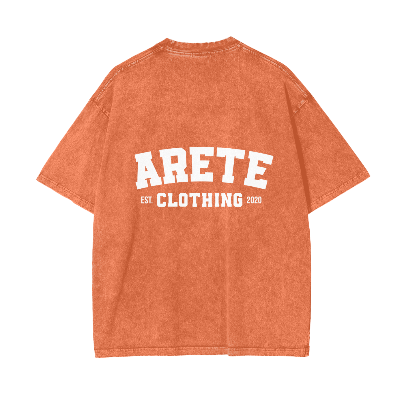 ARETE Classic White Text t-shirt - ARETE