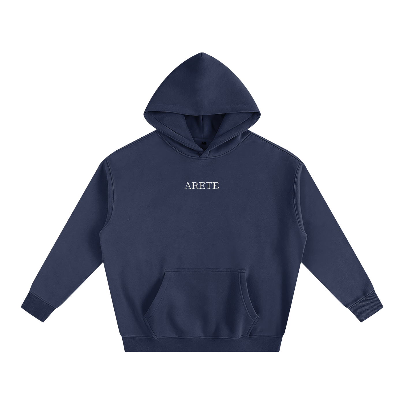 Fight Club Black Text Hoodie - ARETE