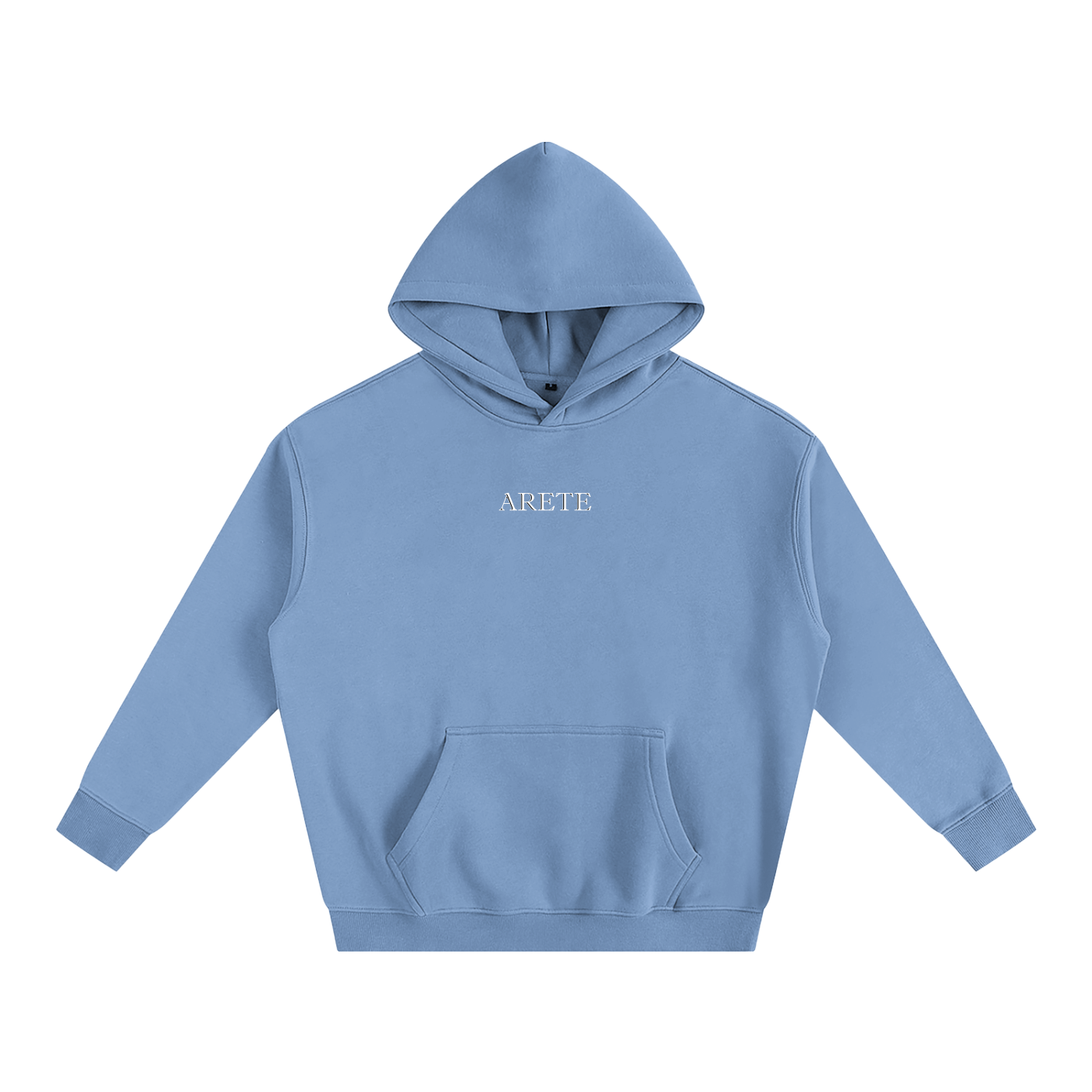 Guillotine Blue Text Hoodie - ARETE