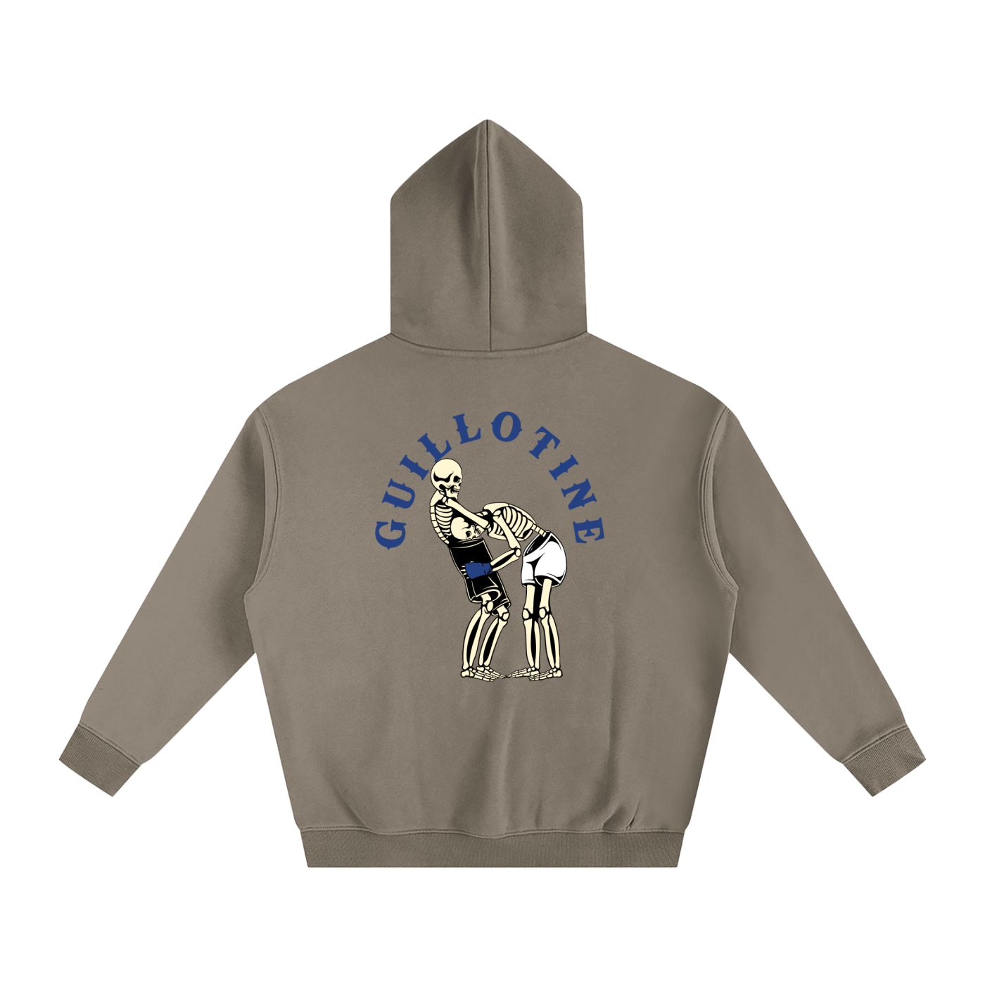 Guillotine Blue Text Hoodie - ARETE