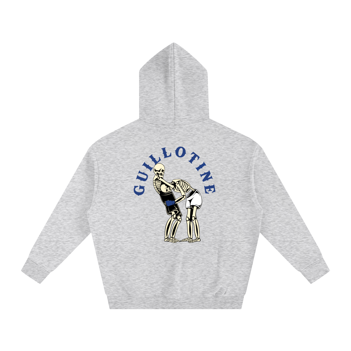 Guillotine Blue Text Hoodie - ARETE