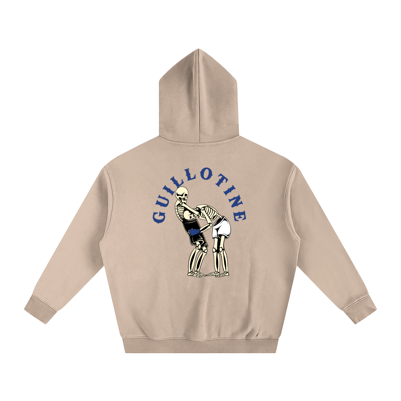 Guillotine Blue Text Hoodie - ARETE