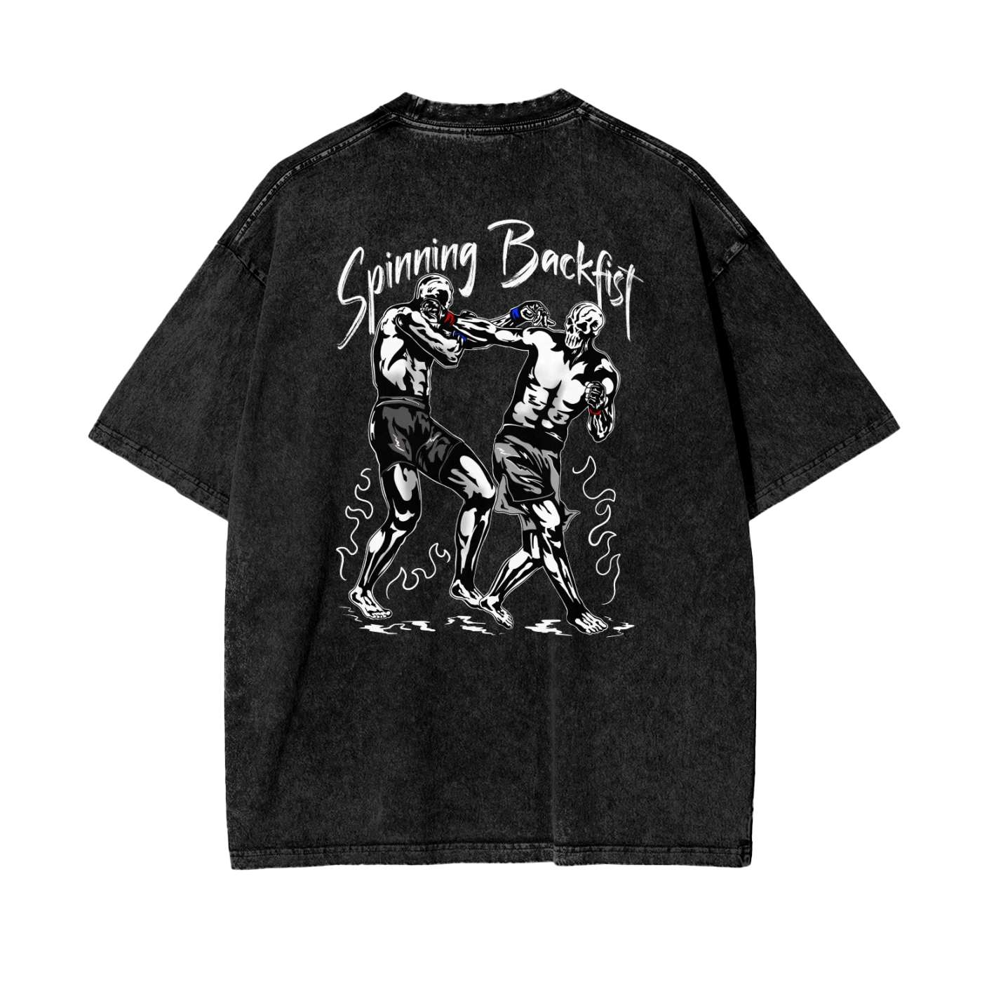 Spinning Backfist T-shirt - ARETE