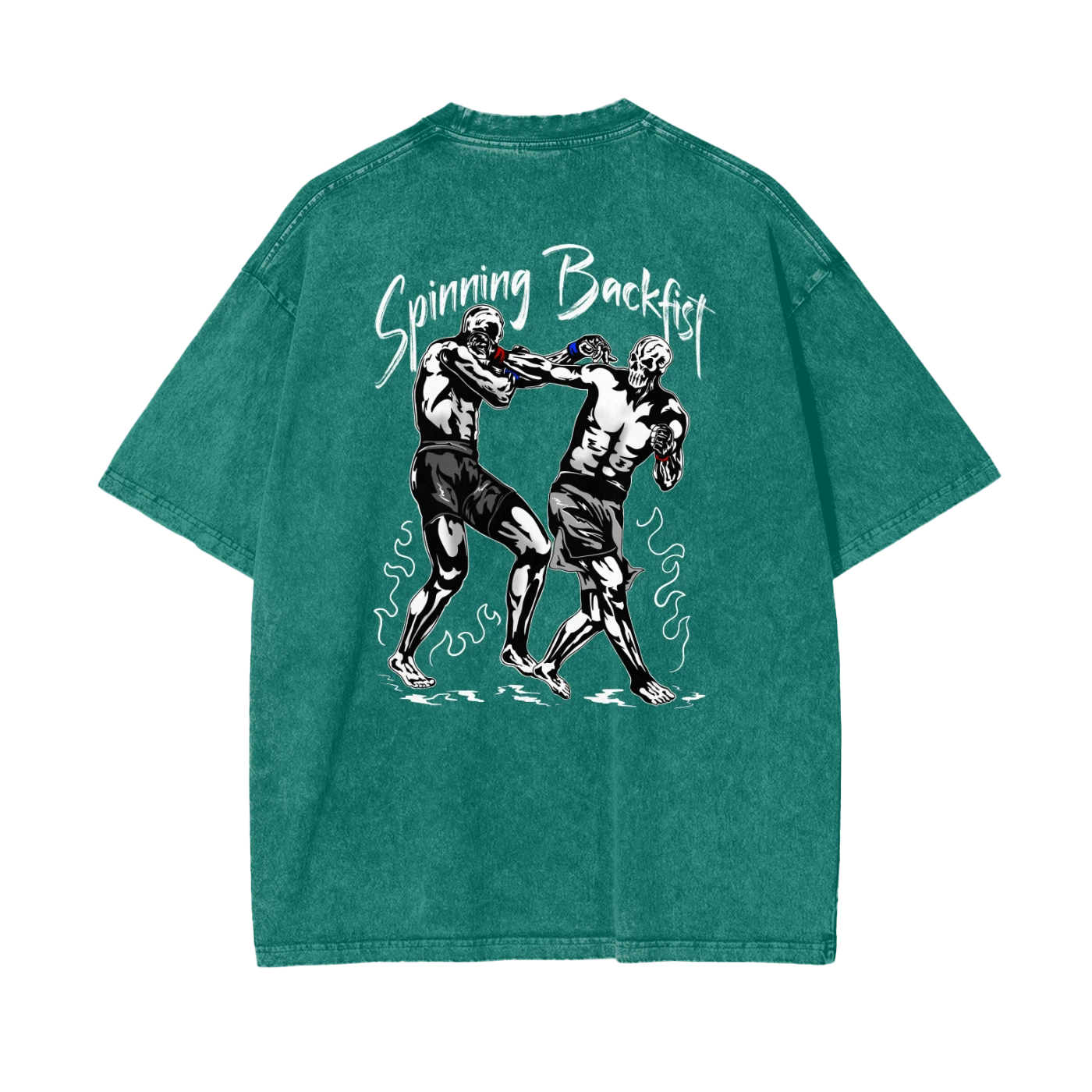 Spinning Backfist T-shirt - ARETE