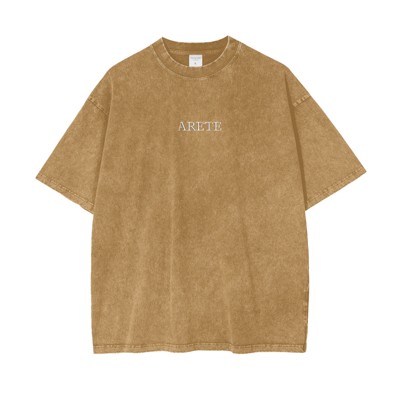 Guillotine Blue Text T-shirt - ARETE