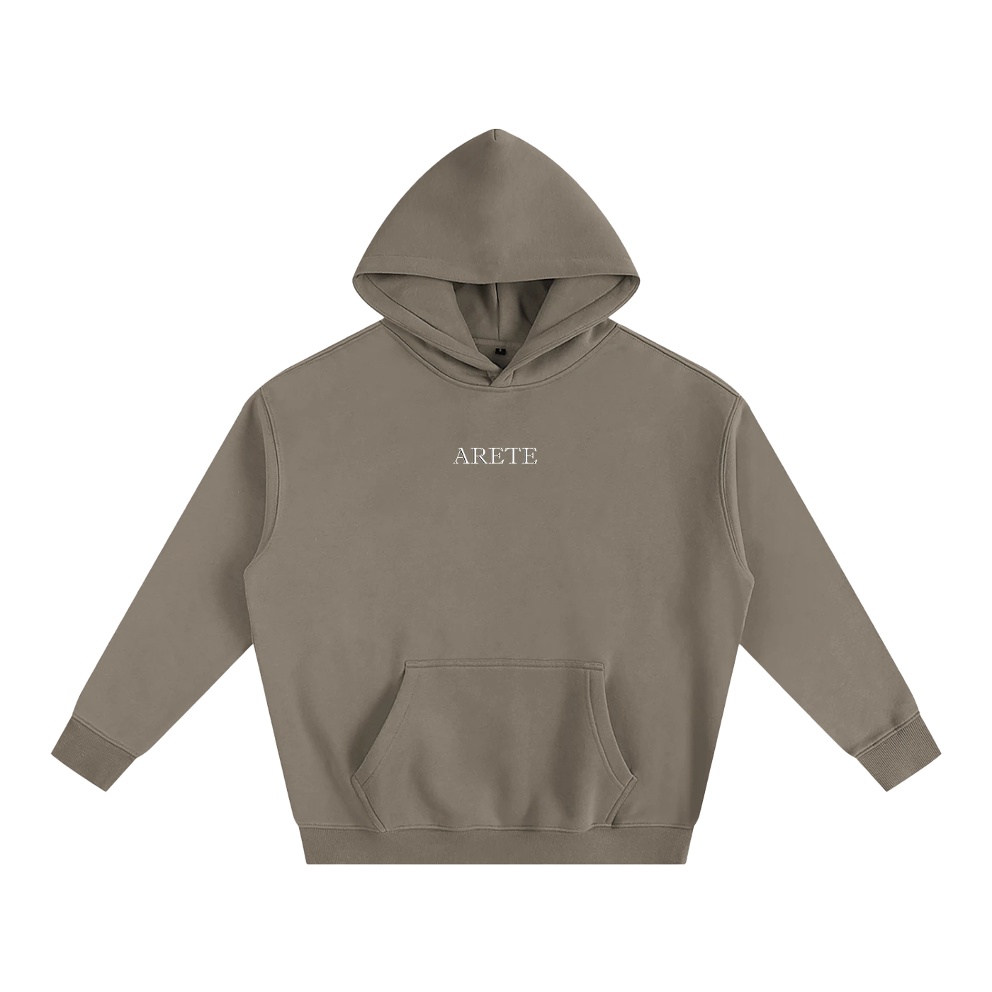 Heel Hook Black Text Hoodie - ARETE
