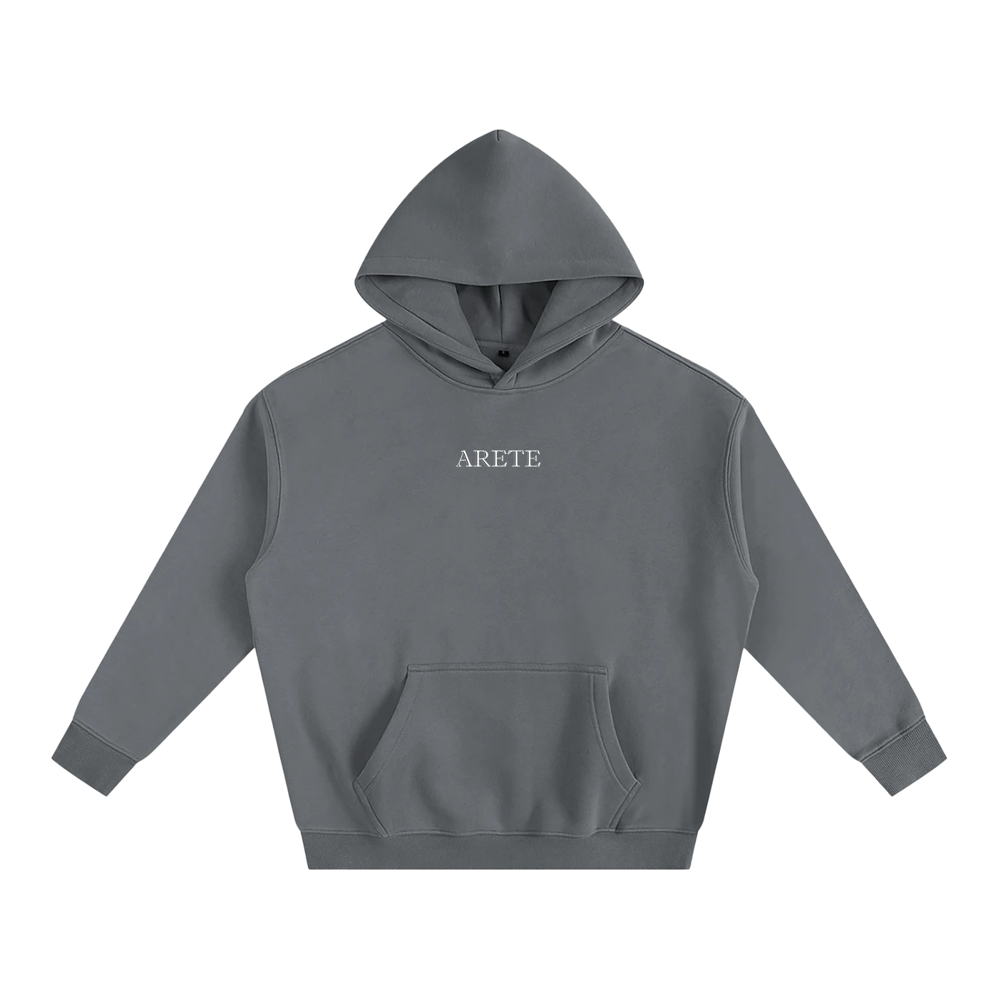 Heel Hook Black Text Hoodie - ARETE