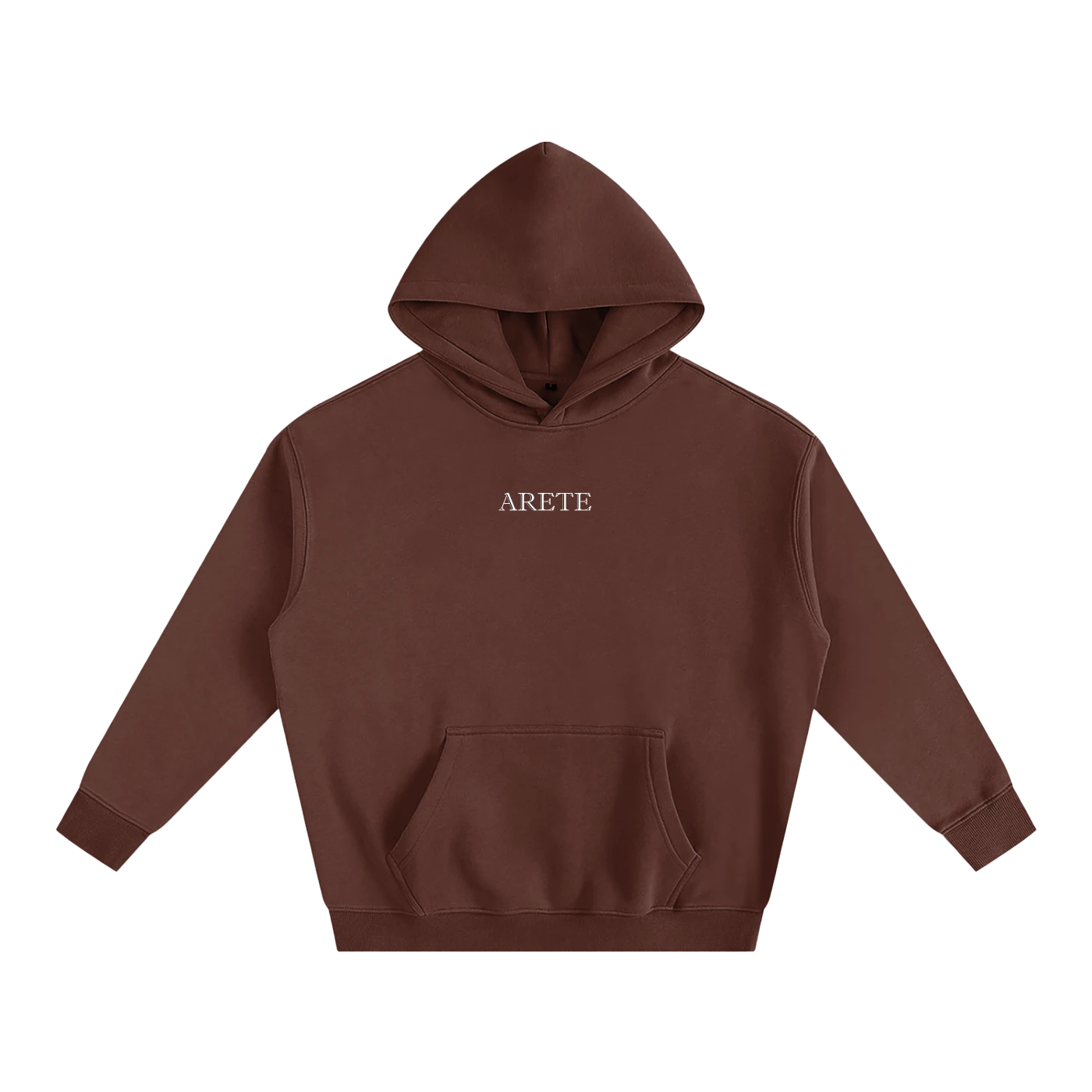 Heel Hook Black Text Hoodie - ARETE