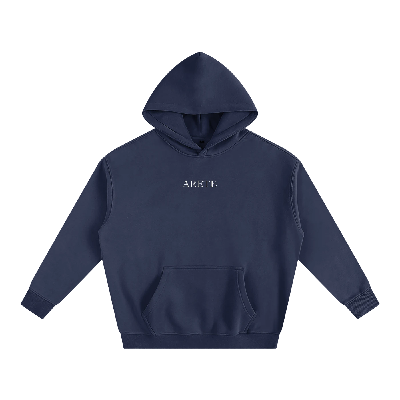 Heel Hook Black Text Hoodie - ARETE