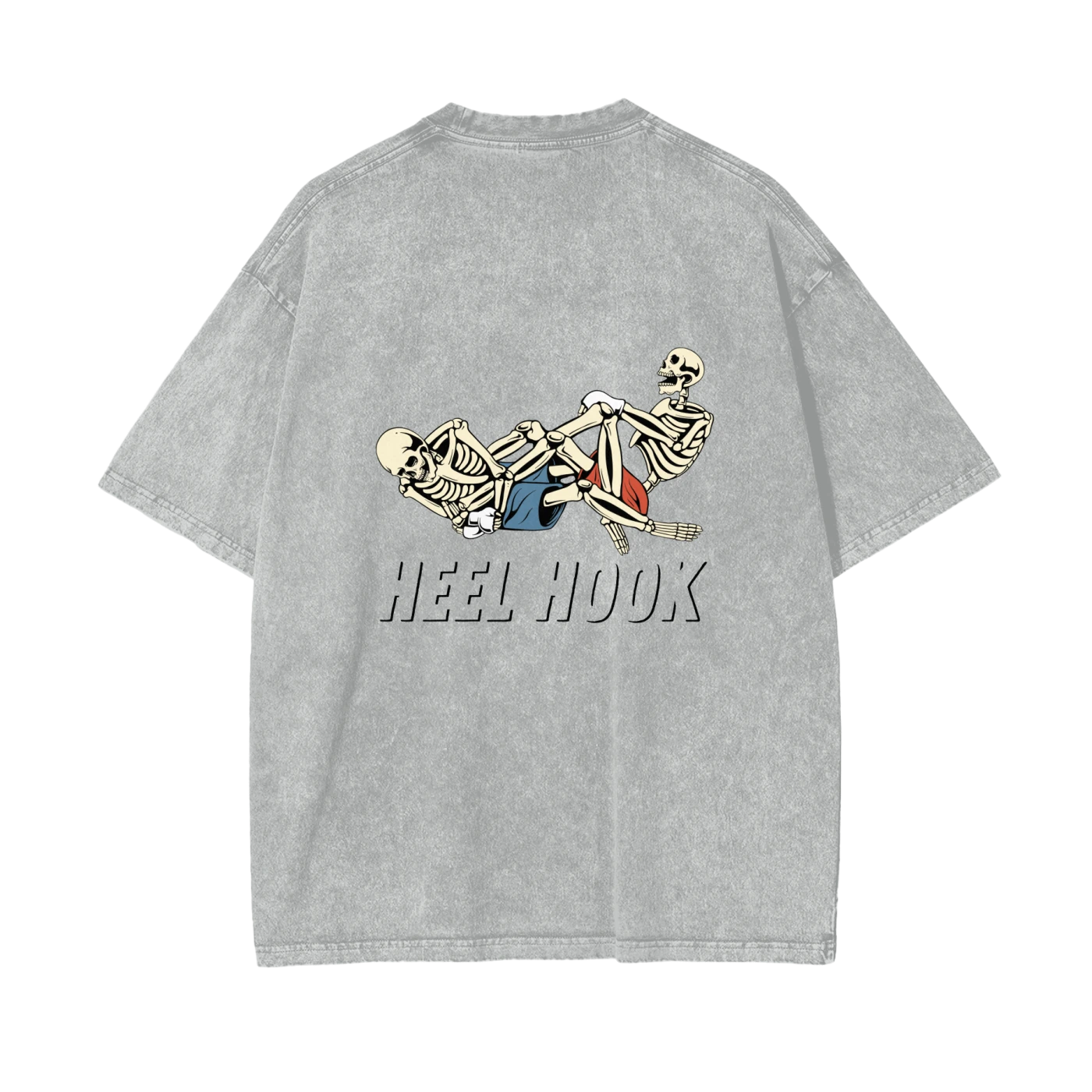 Heel Hook Black Text T-shirt - ARETE
