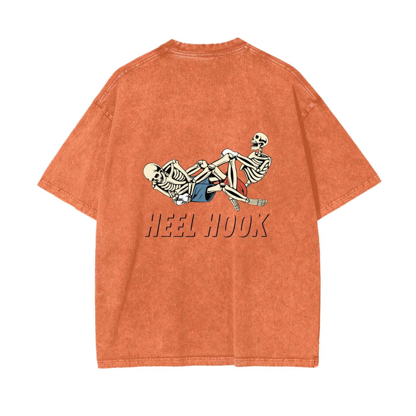 Heel Hook Black Text T-shirt - ARETE