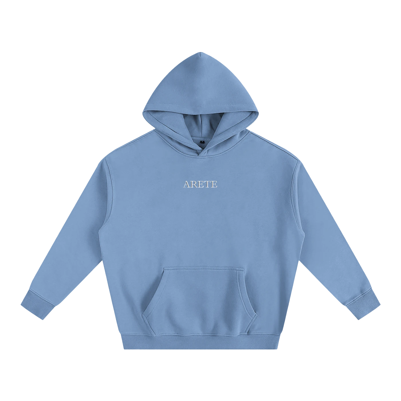 Heel Hook White Text Hoodie - ARETE