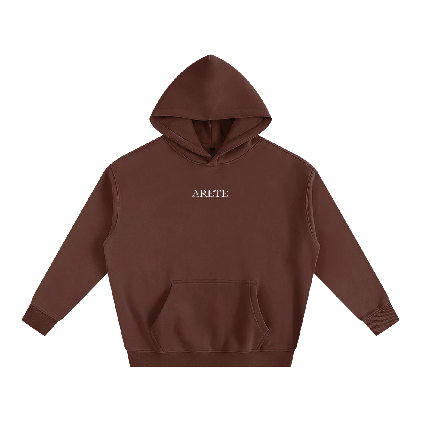 Heel Hook White Text Hoodie - ARETE