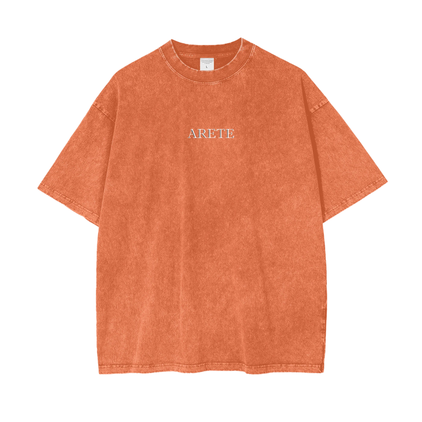 Heel Hook White Text T-shirt - ARETE