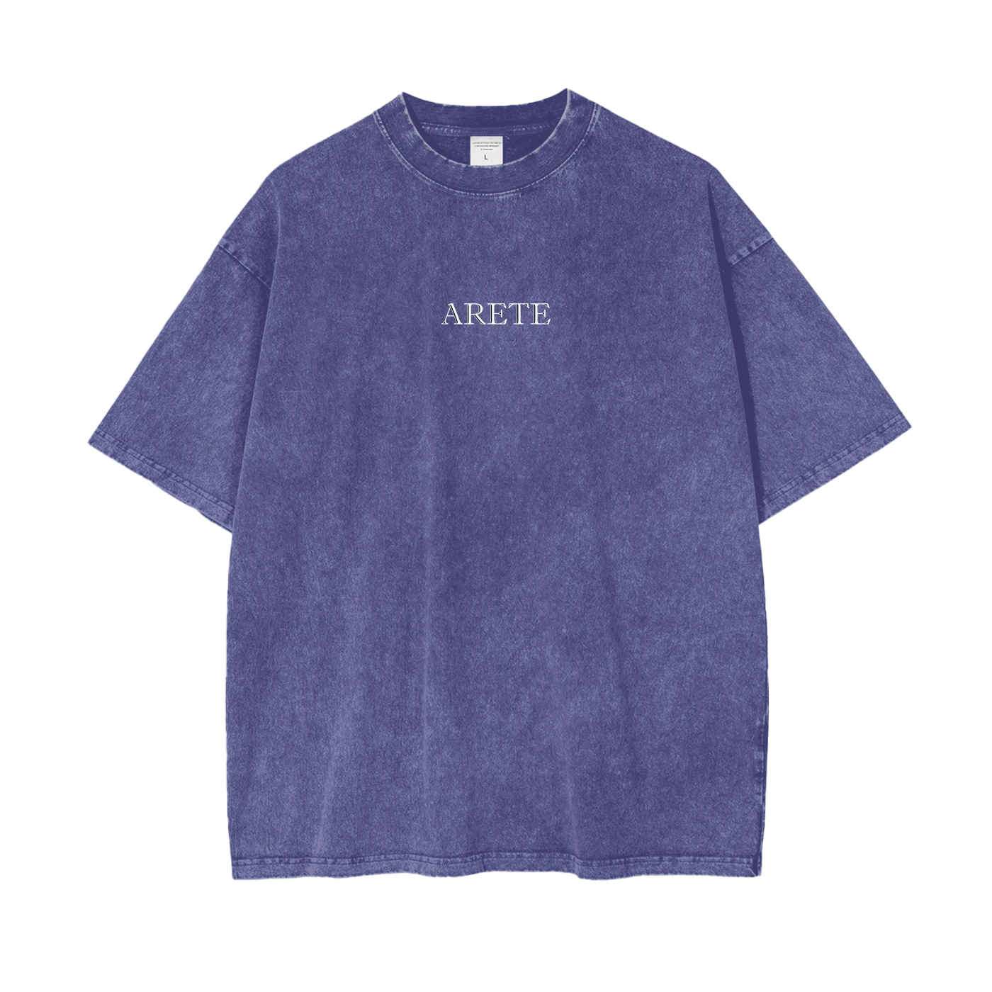 Heel Hook White Text T-shirt - ARETE
