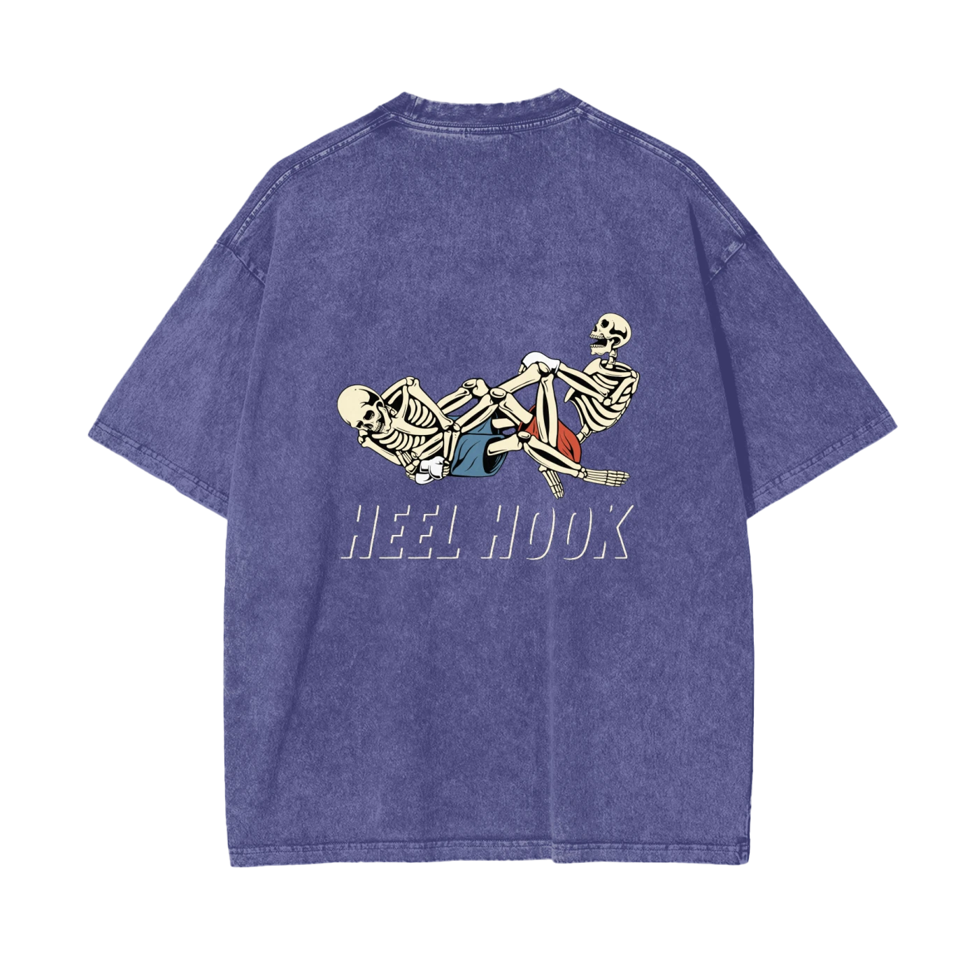 Heel Hook White Text T-shirt - ARETE