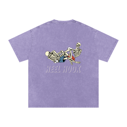 NEW - Heel Hook Beige Text T-Shirt - ARETE