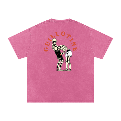 NEW - Guillotine Red Text T-Shirt - ARETE