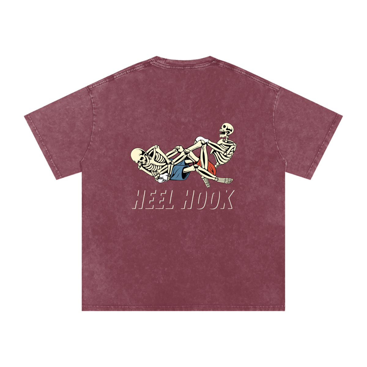 NEW - Heel Hook Beige Text T-Shirt - ARETE