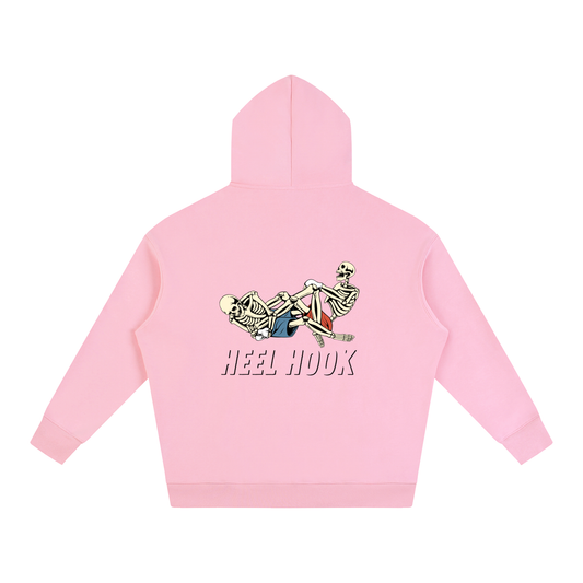 New - Heel Hook Black Text Hoodie - ARETE