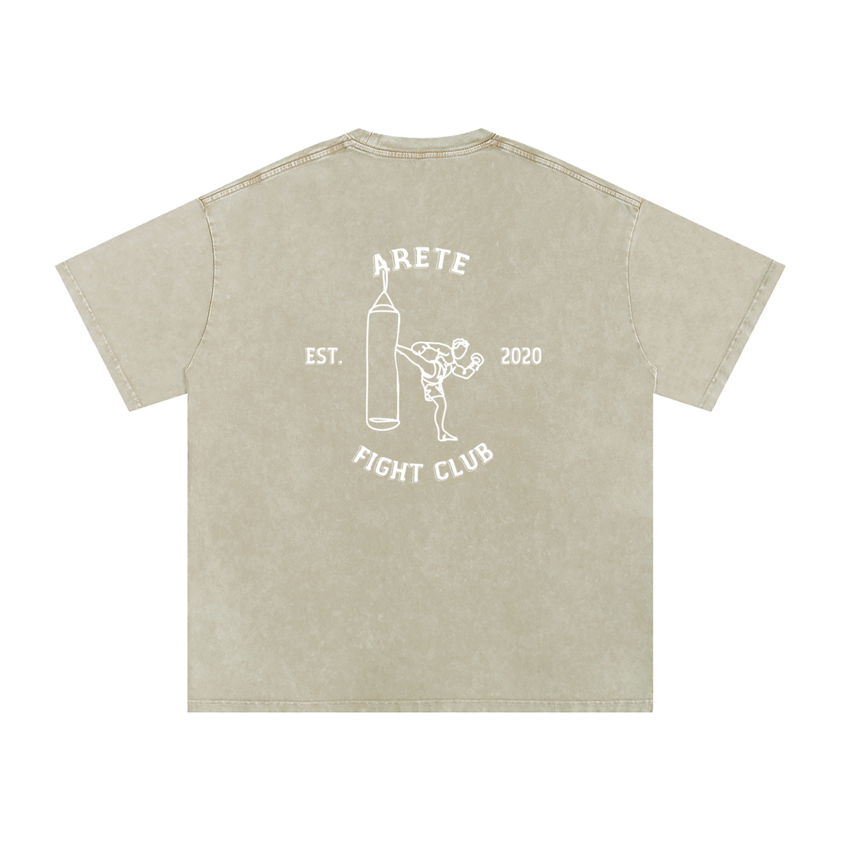 NEW - Fight Club White Text T-Shirt - ARETE