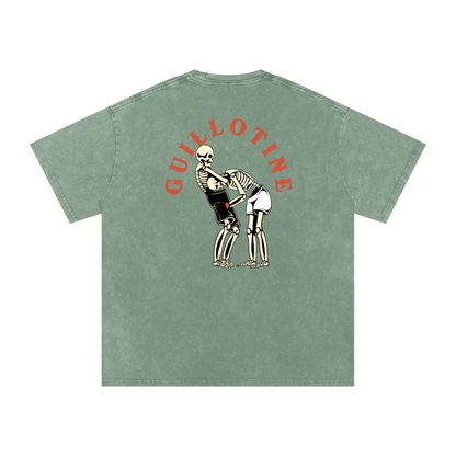 NEW - Guillotine Red Text T-Shirt - ARETE
