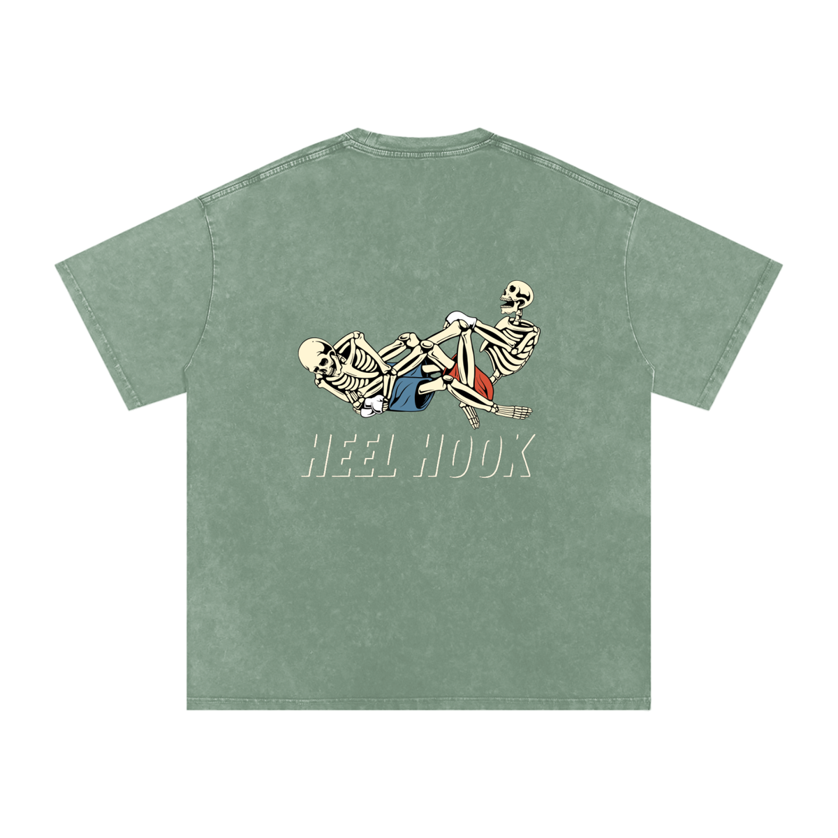 NEW - Heel Hook Beige Text T-Shirt - ARETE
