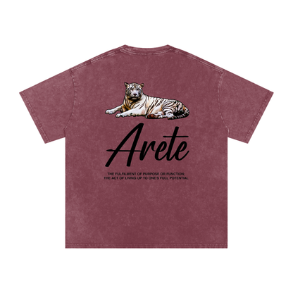 NEW - Signature Black Text T-Shirt - ARETE