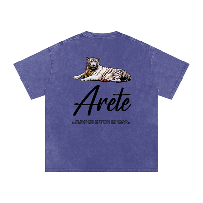 NEW - Signature Black Text T-Shirt - ARETE