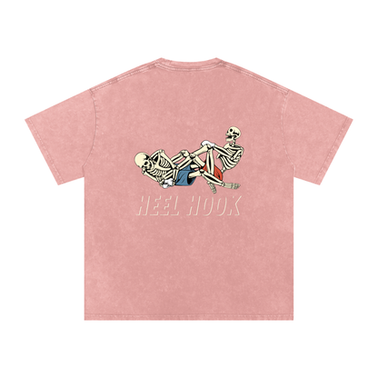 NEW - Heel Hook Beige Text T-Shirt - ARETE
