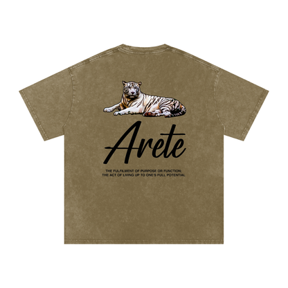 NEW - Signature Black Text T-Shirt - ARETE