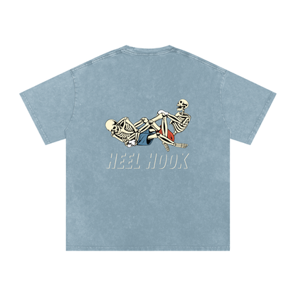 NEW - Heel Hook Beige Text T-Shirt - ARETE