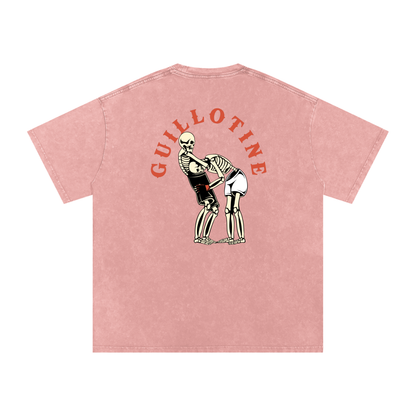 NEW - Guillotine Red Text T-Shirt - ARETE