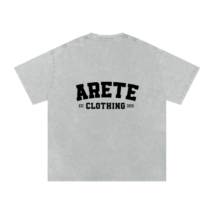 NEW - Classic Black Text T-Shirt - ARETE