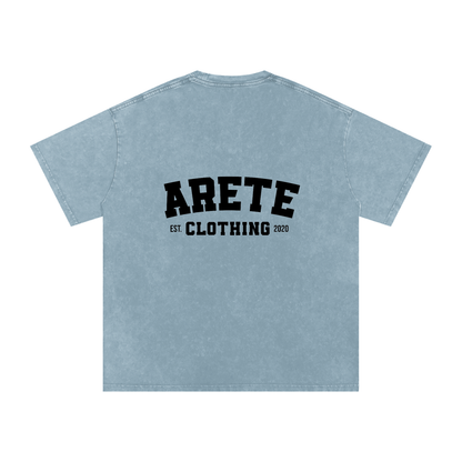 NEW - Classic Black Text T-Shirt - ARETE