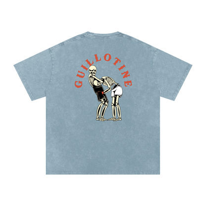 NEW - Guillotine Red Text T-Shirt - ARETE