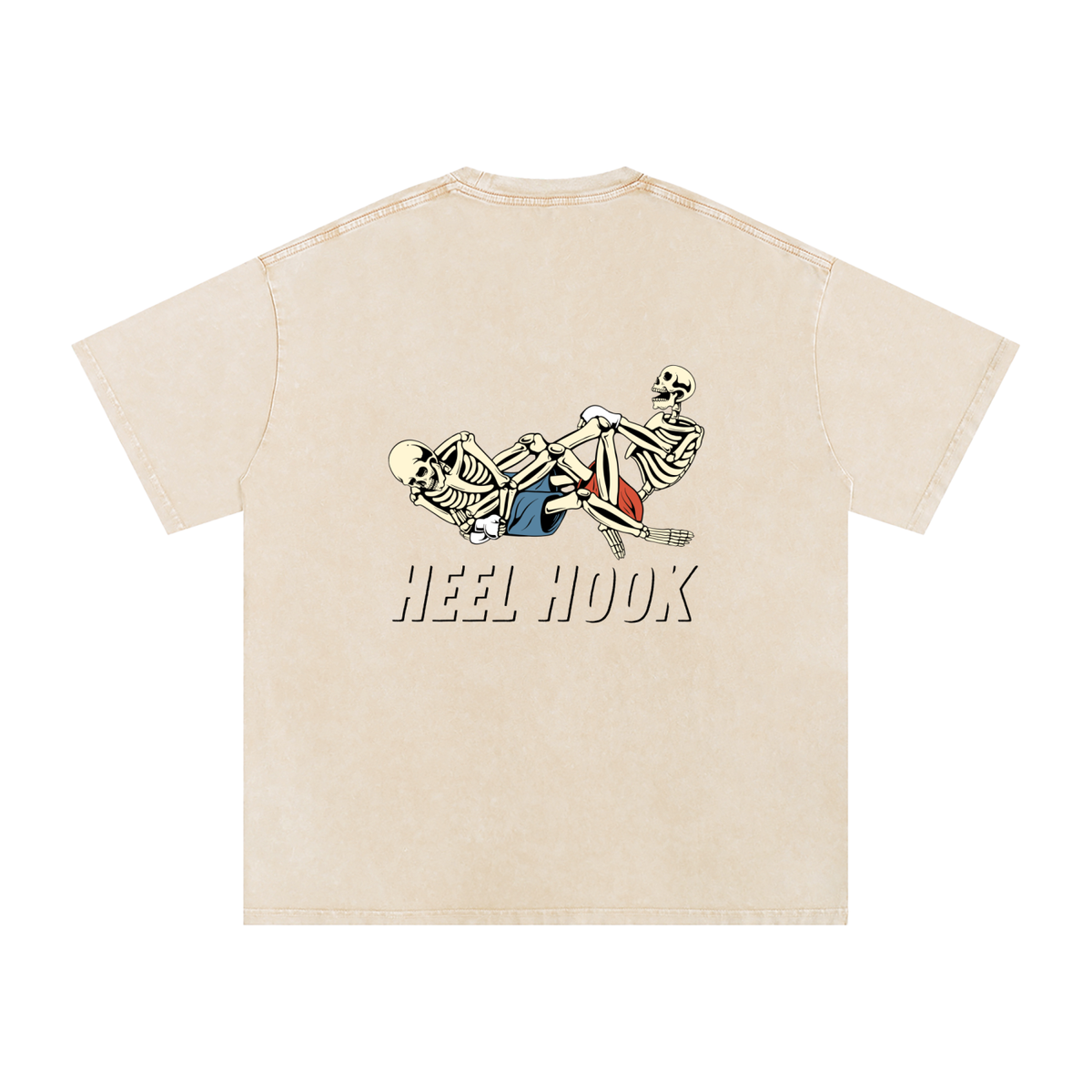 NEW - Heel Hook Black Text T-Shirt - ARETE