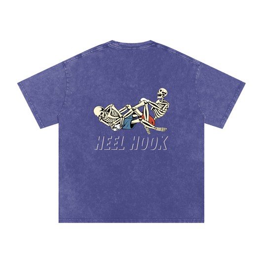NEW - Heel Hook Beige Text T-Shirt - ARETE