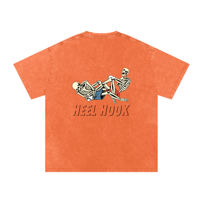 NEW - Heel Hook Black Text T-Shirt - ARETE