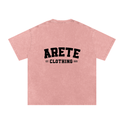 NEW - Classic Black Text T-Shirt - ARETE