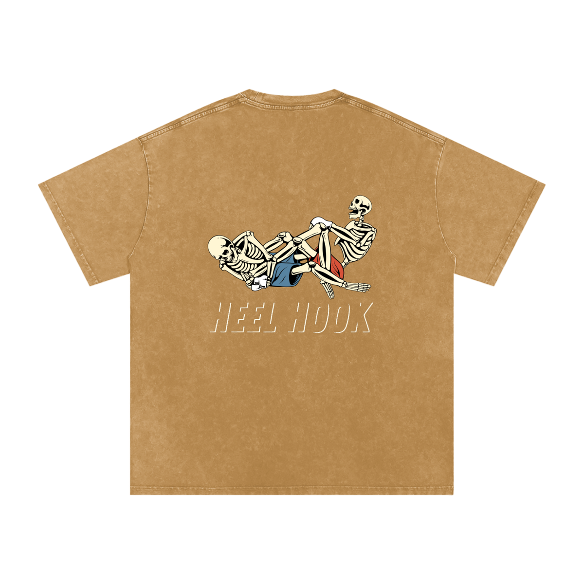 NEW - Heel Hook Beige Text T-Shirt - ARETE