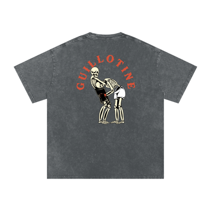 NEW - Guillotine Red Text T-Shirt - ARETE