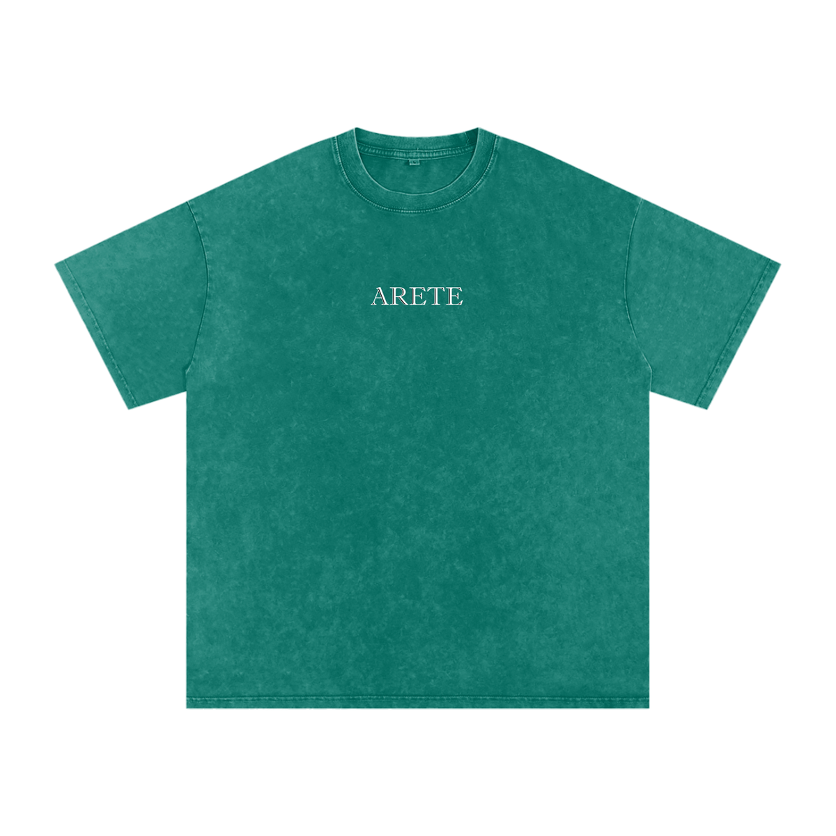NEW - Classic Black Text T-Shirt - ARETE