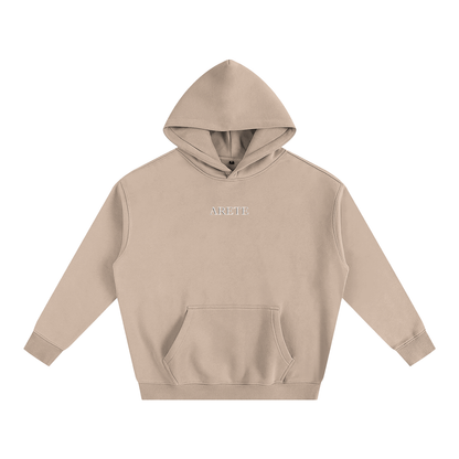 Always Fighting Black Text Hoodie - ARETE